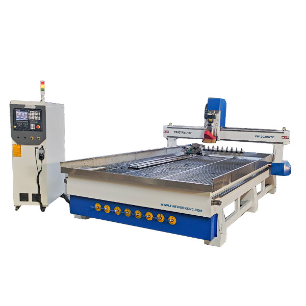 Auto tool change 1325 2030 2040 cnc 4 axis ATC wood aluminum cnc router machine price