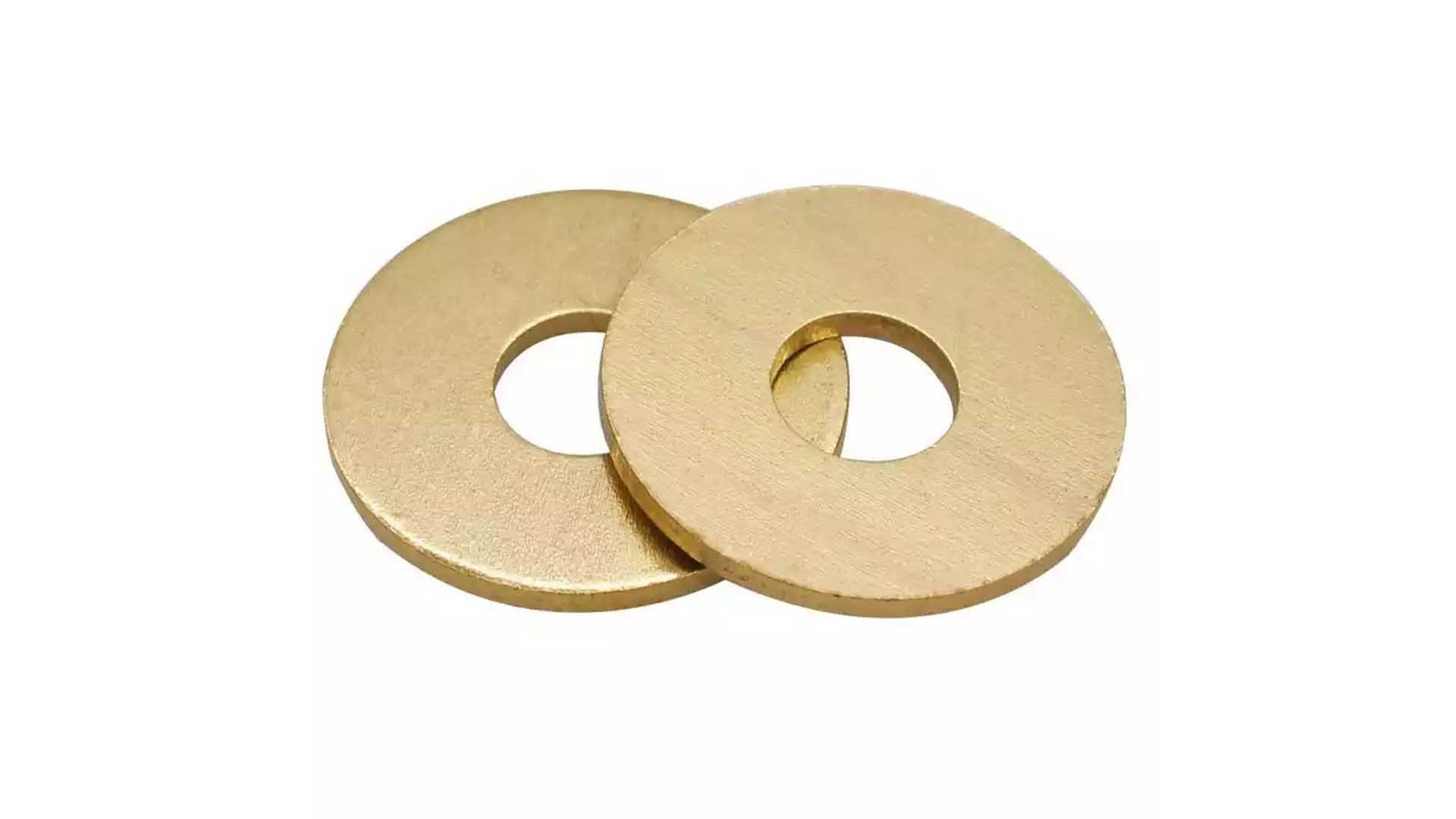 Brass M2/M3/M4/M6/M8/M10/M12/M16 Thin Flat Washers Copper Flat Round Washers / Gasket