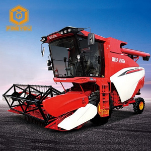 Weichai lovol GM100 wheel type seed corn foton combine harvester for maize and soybeans