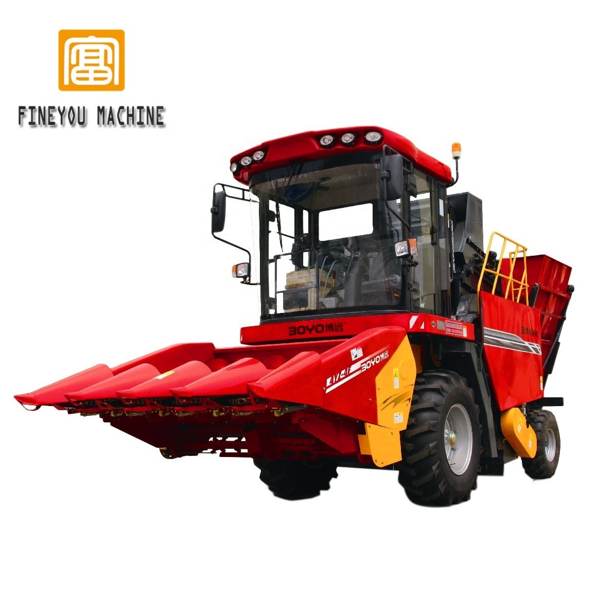 Factory Price 4 rows New Sweet Corn harvester Picker 4YZ-4S Corn harvester