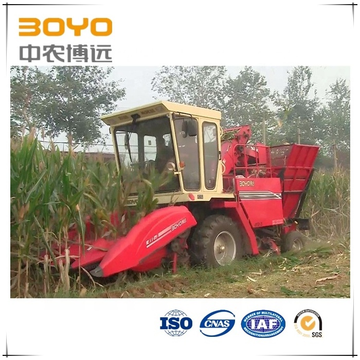 boyo 4 row sweet corn harvester maize picker for the ear corn harvest