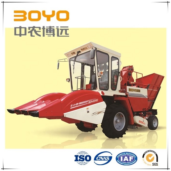 boyo 4 row sweet corn harvester maize picker for the ear corn harvest