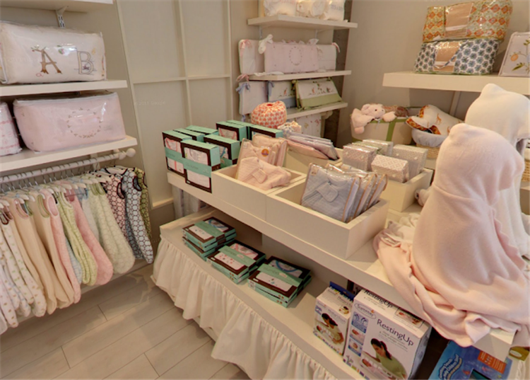 Baby Clothes Shop Display Stand Furniture In Children's Stores Clothes Display Rack For Kids