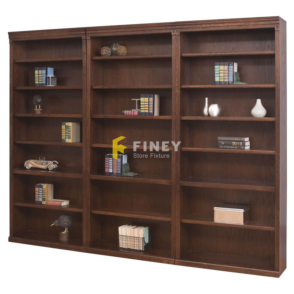 Custom  Wholesale Price Retail Modern Library Interior Book Shelves Decoration Book Shelves For Library Furniture