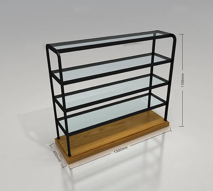 Customized Small Shoe Store Display Rack Furniture Stand Decoration Design Modern Shoes Store Display Rack