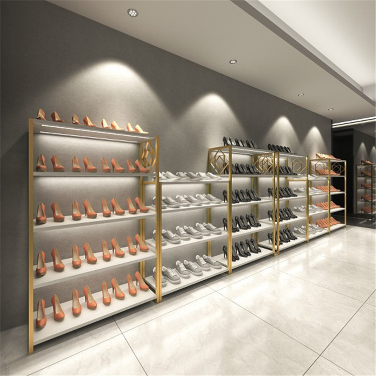 Shoe Store Display Racks For Shoes Showroom Design Shoes Rack Walls