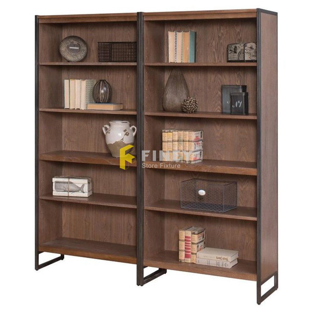 Custom  Wholesale Price Retail Modern Library Interior Book Shelves Decoration Book Shelves For Library Furniture