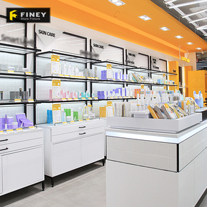 Factory Price Directly Selling Cosmetics Shop Design Makeup Display Cosmetics Shelf Display For Shop Decoration