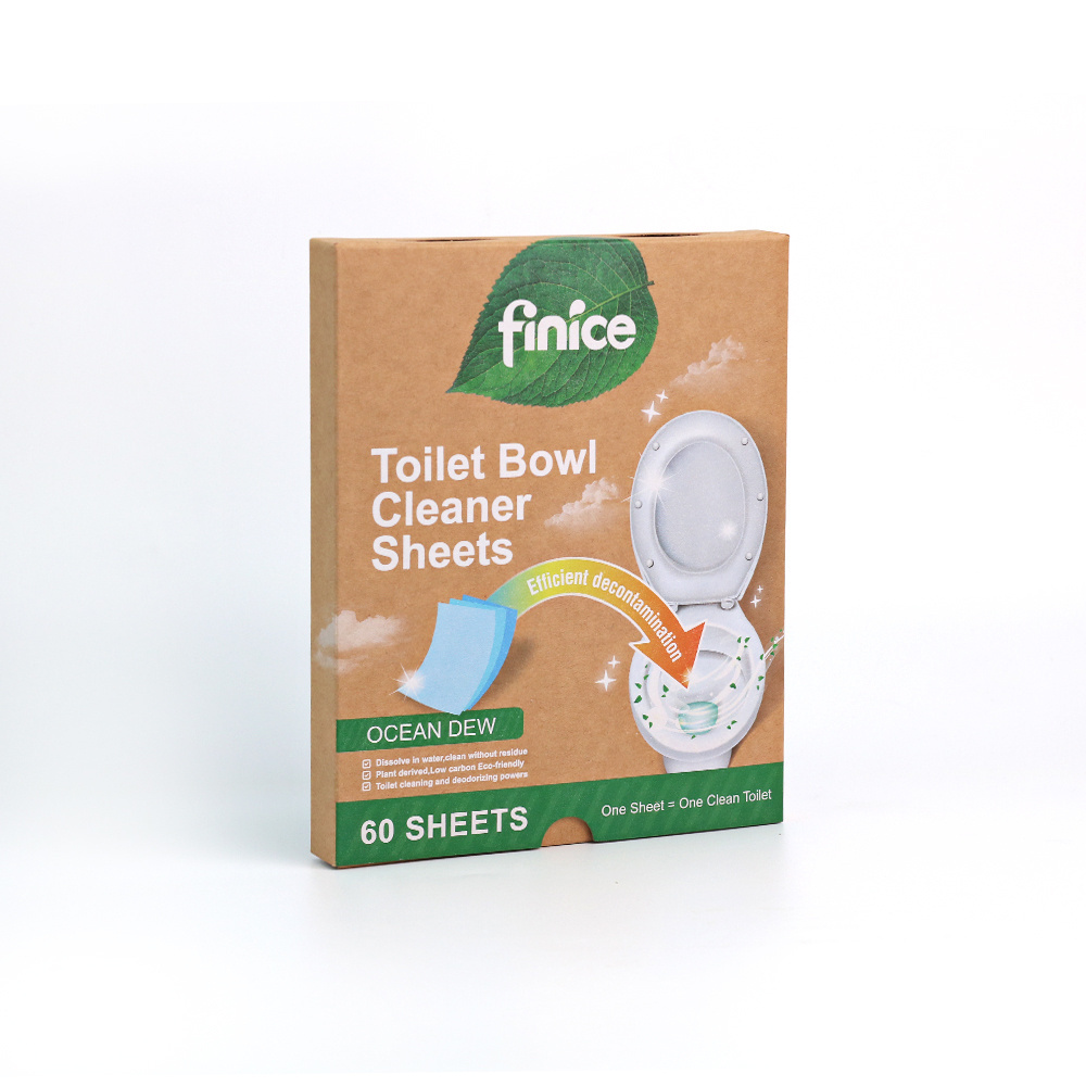 FNC936 Finice Wholesale Automatic Effervescent Cleaner sheet Toilet bowl Deodorant Cleaning Tablets