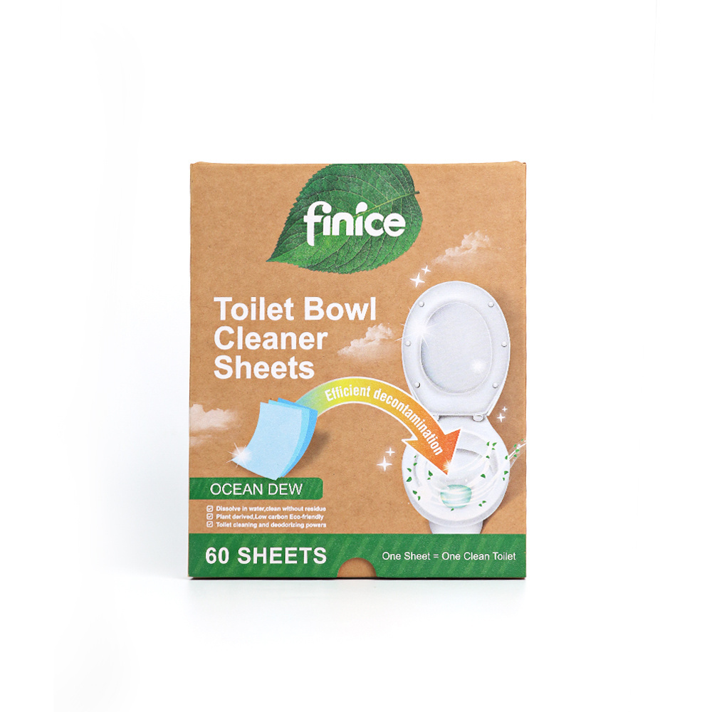 FNC936 Finice Wholesale Automatic Effervescent Cleaner sheet Toilet bowl Deodorant Cleaning Tablets