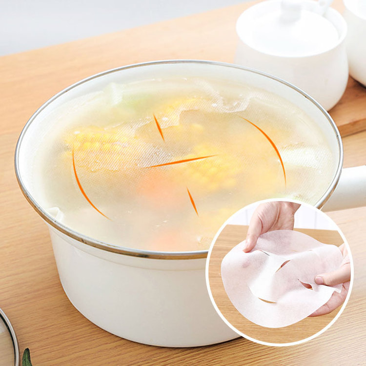 Oil Absorbing Food Paper Kitchen Blotting Paper Absorption Membrane Pads 18cm Diameter Soup Oil Blotting Paper