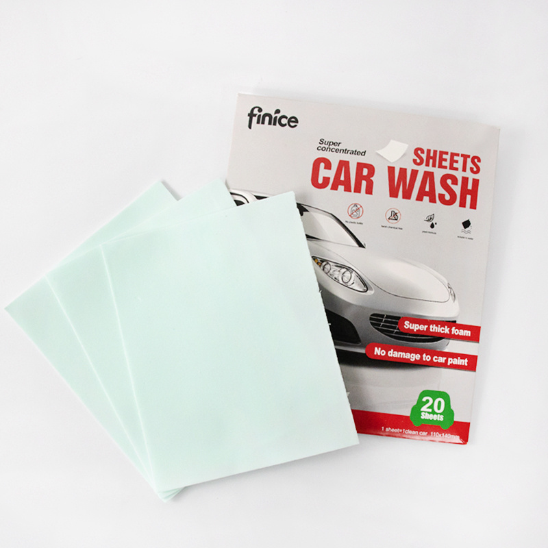 finice glass washing tablet/car windshield wash cleaning tablet car cleaner sheet