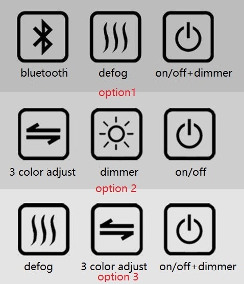 hot sale sensor switch for mirror dimmer switch touch for LED mirror smart touch light switch mirror led touch sensor