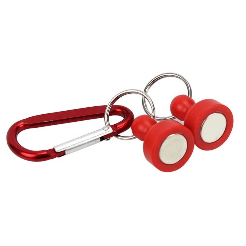 Super Strong Magnet Magnetic Keychain Hook Magnetic Net Release Holder