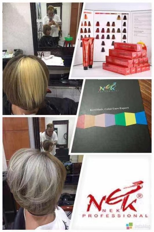 Professional Salon Use Italian Hair Color Brands No Ammonia No Peroxide Wholesale Permanent Hair Dye Color Cream