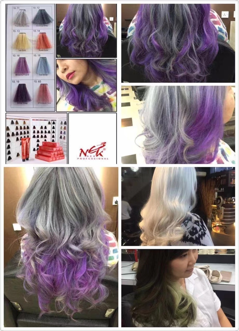 Professional Salon Use Italian Hair Color Brands No Ammonia No Peroxide Wholesale Permanent Hair Dye Color Cream