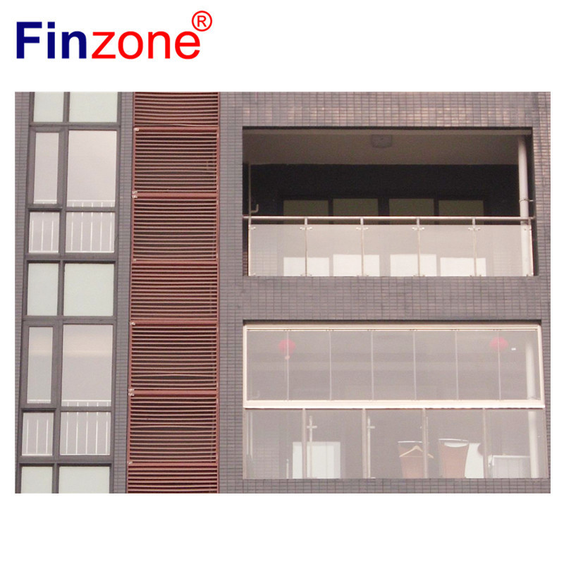 accordion frameless glass door sliding folding open freely separately