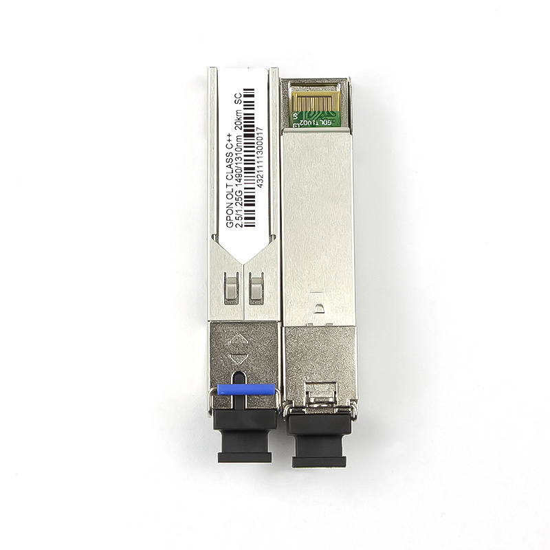 GEPON GPON OLT Sfp Module SC Connector  2.5G/1.25G Class c++ 20km Sfp Module