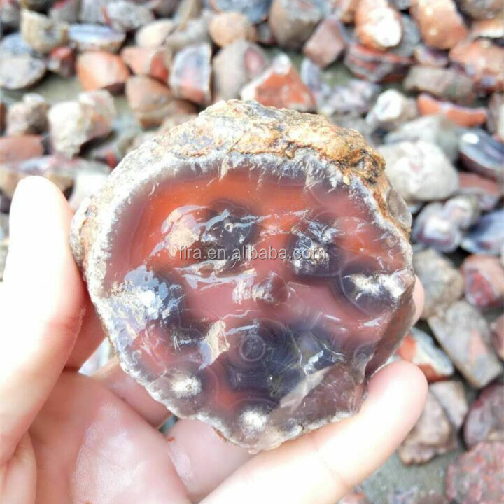 2016 Hot Sale African Agate Rough Fire Agate Wholesale Natural Raw Agate Stone