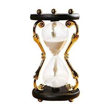 50 minute sand timer Hot Sale Time Magic Hourglass Decoration Ornaments Creative Metal Hourglass Sand Timer