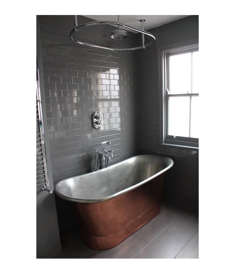 ADULT APPLICATION COPPER ANTIQUE OVAL BATH TUB, CLASSICAL PURE COPPER FREESTANDING BATH TUB