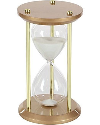 50 minute sand timer Hot Sale Time Magic Hourglass Decoration Ornaments Creative Metal Hourglass Sand Timer