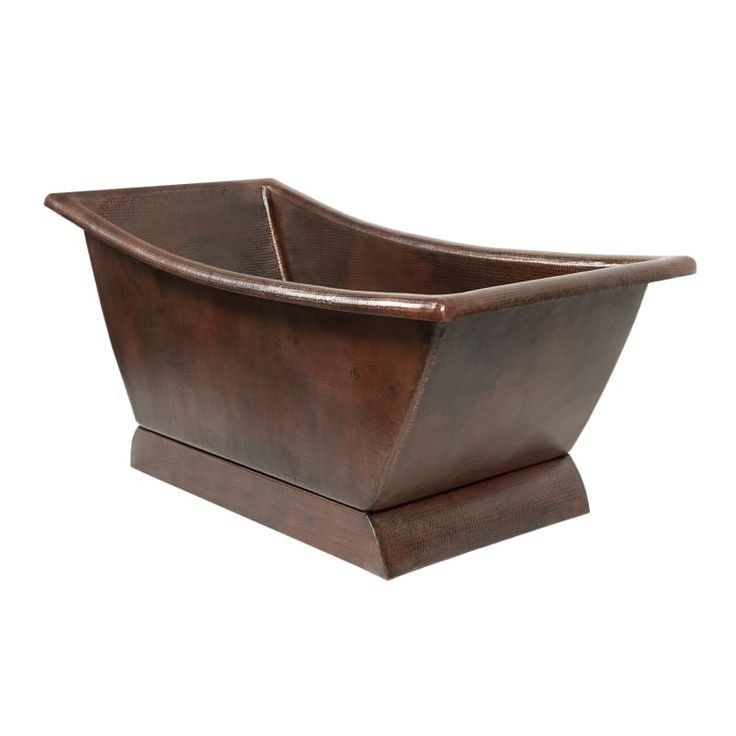 Bath Tubs Portable Large Size Copper and Metal Bathroom Tub Deluxe Quality Customized Shape Hotel Ware Freestanding Bath Tub