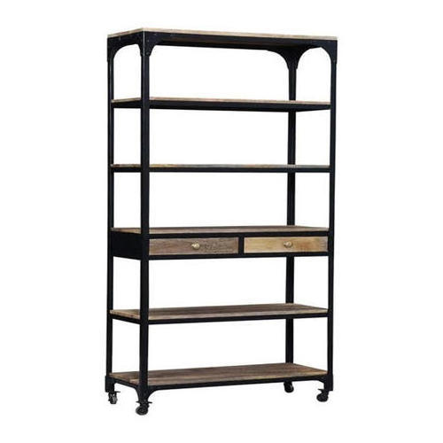 Store Fixtures Wire Rack Shelf Steel Stands Shops Floor Standing Book Shelves Free Display Unit