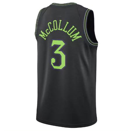 2024 New Orleans Printed Or Stitched 1 Zion Williamson 3 Cj Mccollum 5 Herbert Jones 14 Brandon Ingram Basketball Jersey