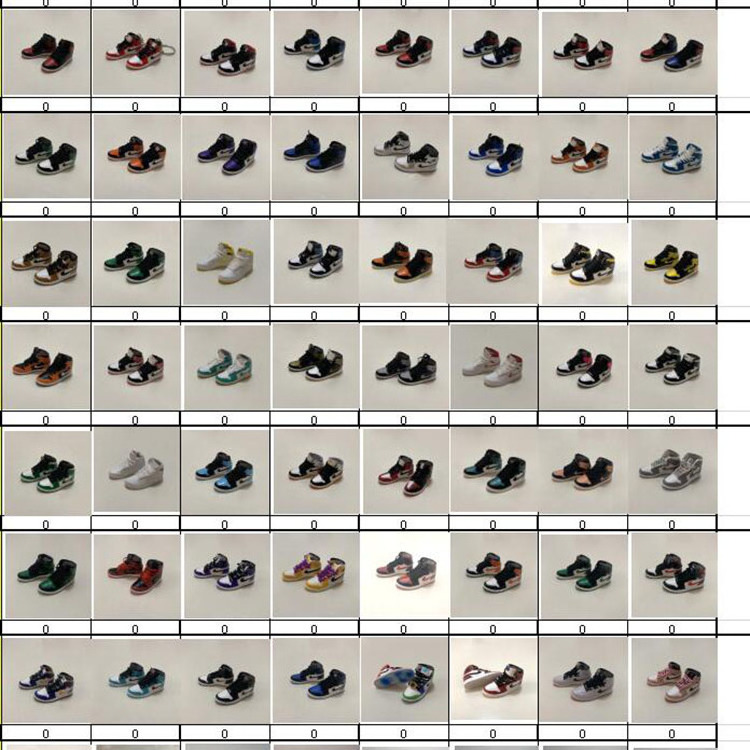 wholesale 3d sneaker keychain shoe sneaker keychains wholesale sneaker keychain 3d