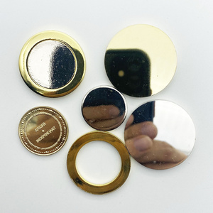 wholesale custom 28mm 32mm 38mm two metal brass copper zinc alloy blank challenge 2 euro coin