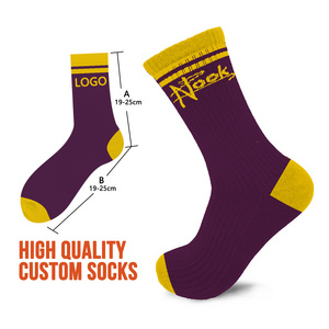 socks supplier hot sale high quality  custom logo  outdoor sports socks men colorful socks