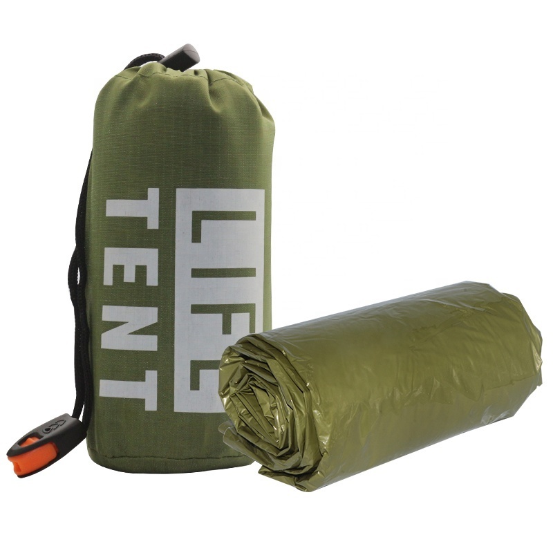 Emergency Survival Shelter 2 Person Emergency Life Tent for Outdoor Camping