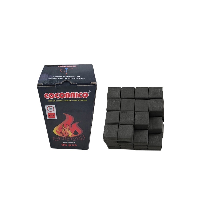 FireMax Coconut Charcoal 100% Nature Cube Hookah Charcoal Less Ash Coconut Charcoal For Shisha