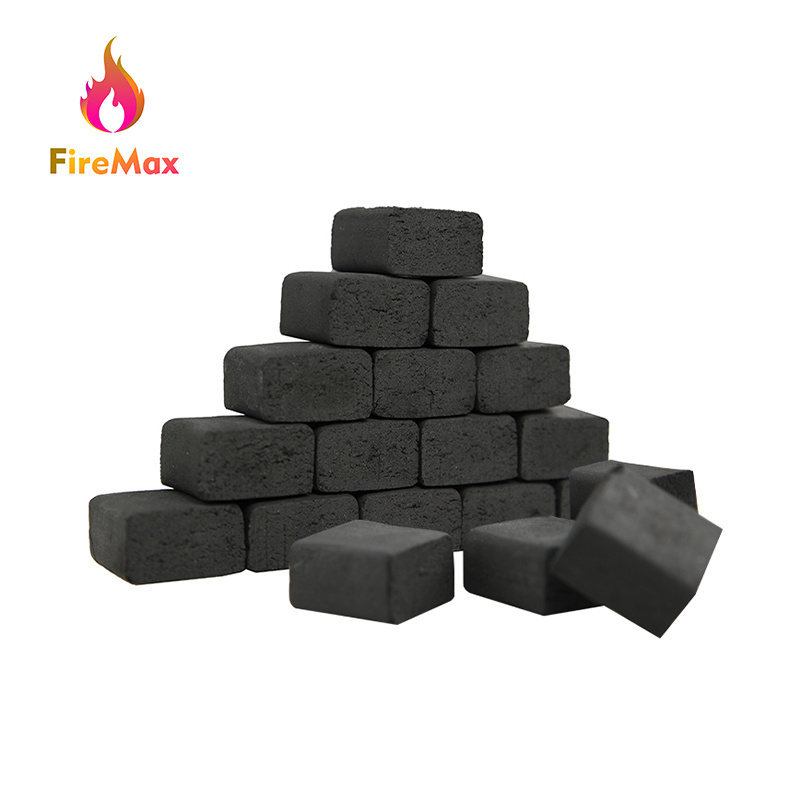 FireMax Nature Coconut Hookah Square Coal Shisha Low Ash Charcoal Smokeless Charcoal For Hookah Shisha