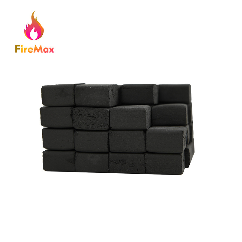 FireMax Nature Coconut Hookah Square Coal Shisha Low Ash Charcoal Smokeless Charcoal For Hookah Shisha