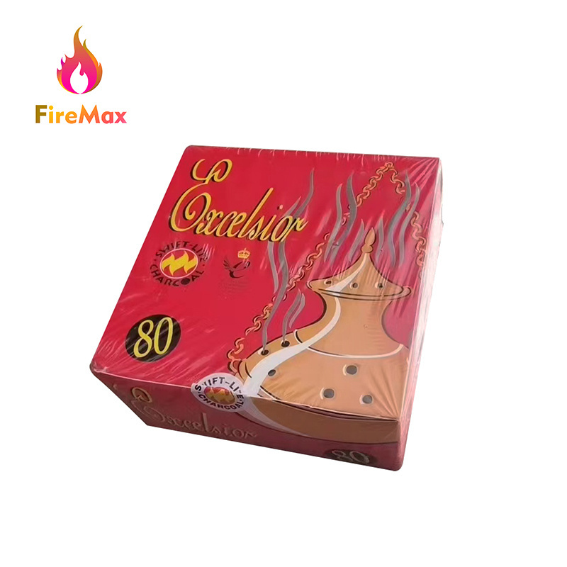 FireMax Wholesale High Quality Fruitwood Instant Lighting Hookah Coal Shisha Hookah Charcoal