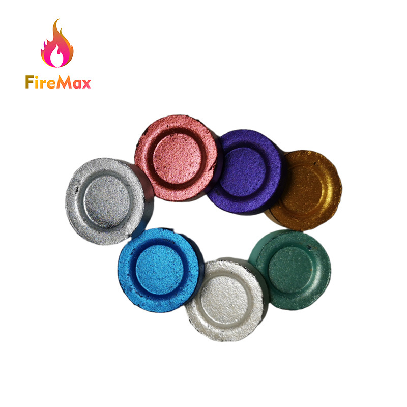 FireMax High Quality Fruitwood Charcoal Round Instant Light Charcoal Low Ash Shisha Coal