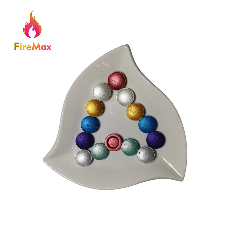 FireMax High Quality Fruitwood Charcoal Round Instant Light Charcoal Low Ash Shisha Coal