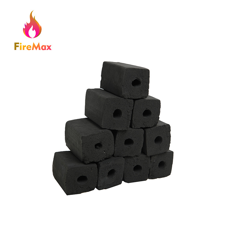 FireMax Hot Selling Natural Square Bamboo Charcoal Smokeless Square Charcoal for BBQ Lump of Coal for Outdoor Barbecue