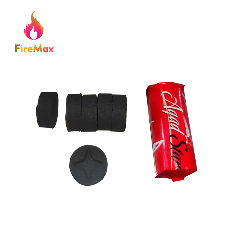 FireMax Round Black Charcoal Fast Lighting Incense Shisha Hookah Charcoal for Hookah Coal Burner