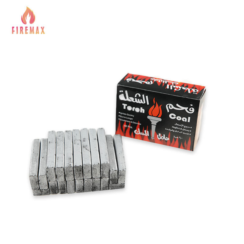 FireMax Natural Charcoal For Hookah Bamboo Silver Charcoal For Hookah Long Time Burning Shisha Coal