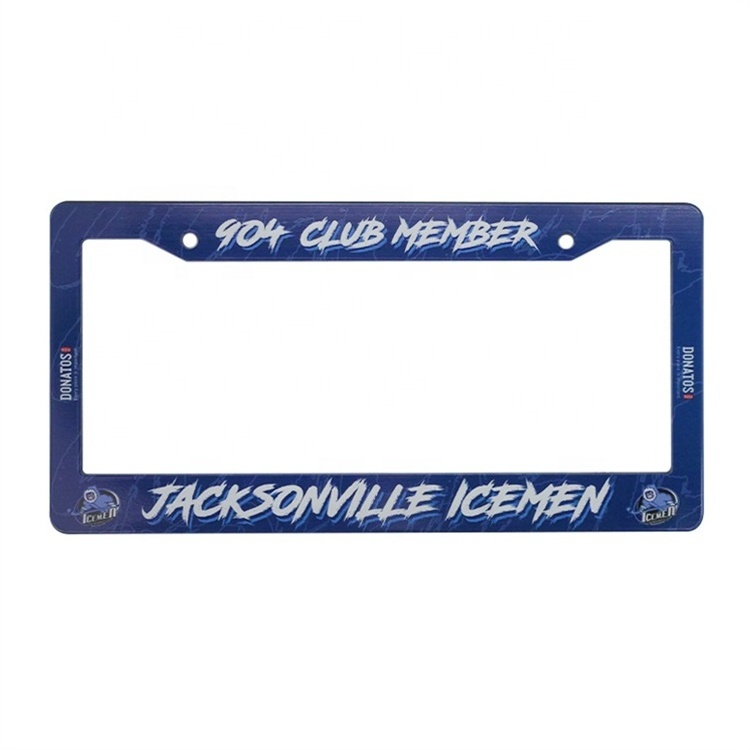 Holiday Car Decorations Personalized UV Printing  License Plate Frames Cover Holders Car License Plate Frame