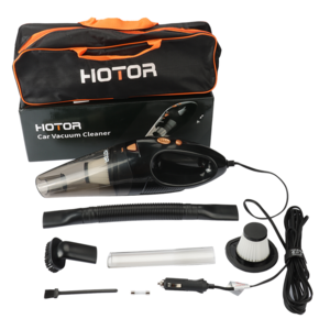 HOTOR Car Styling Vacuum DC 12V Auto Car Vacuum Cleaner 4800 KPA 6 in 1 Handheld Vacuums with 5m Power Cord