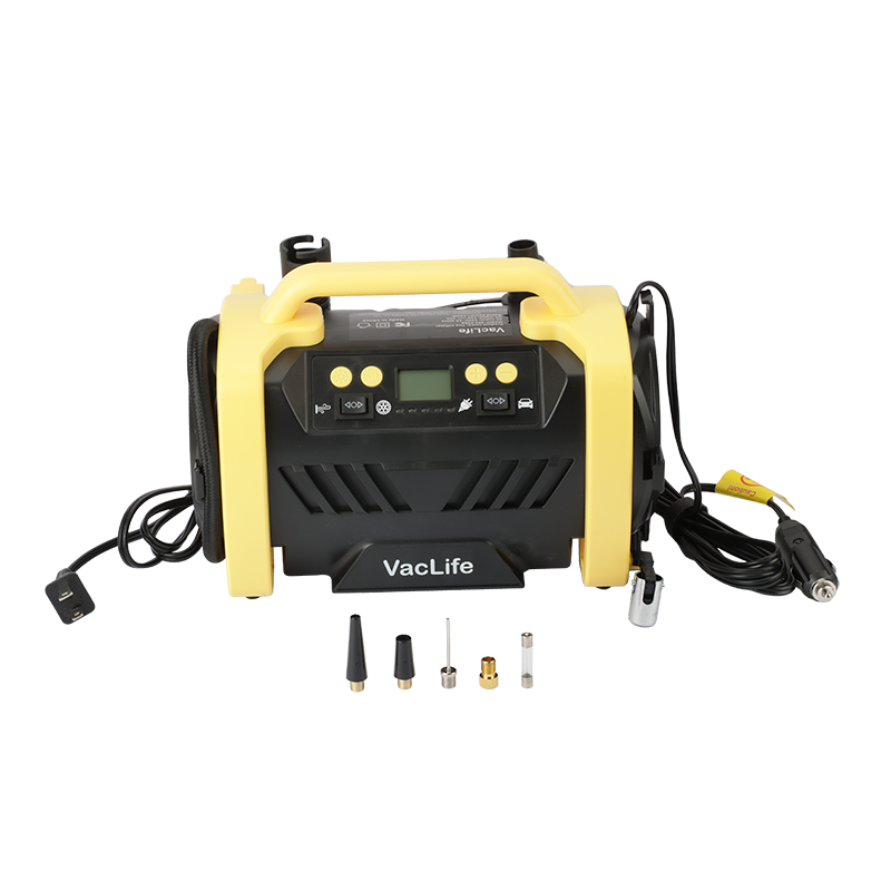 Vaclife Manufacturer Portable Air Compressor 220v Digwomen Menen Compressor Tire Inflator Air Pump for Car and Home Tyre Pump