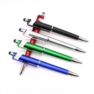 Multifunctional mobile phone stylus mobile phone holder ballpoint pen