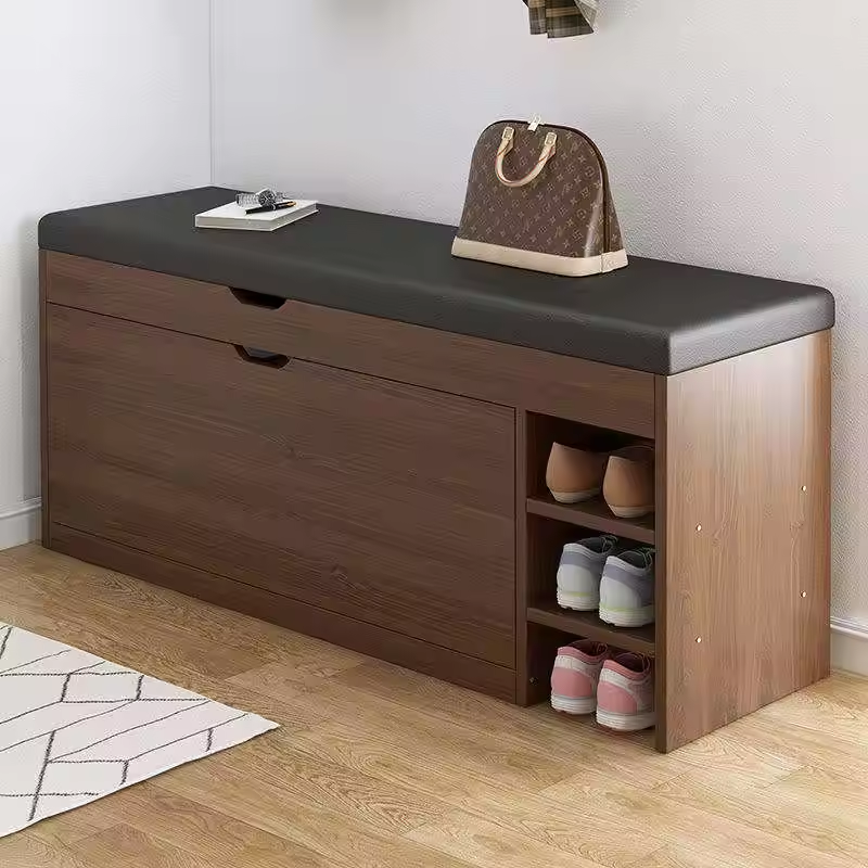 wooden shoe cabinet storage modern simple high quality shoe cabinet storage for house