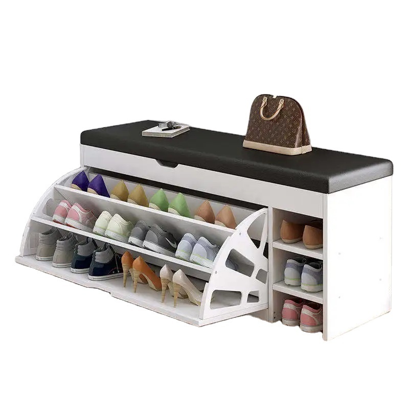 wooden shoe cabinet storage modern simple high quality shoe cabinet storage for house