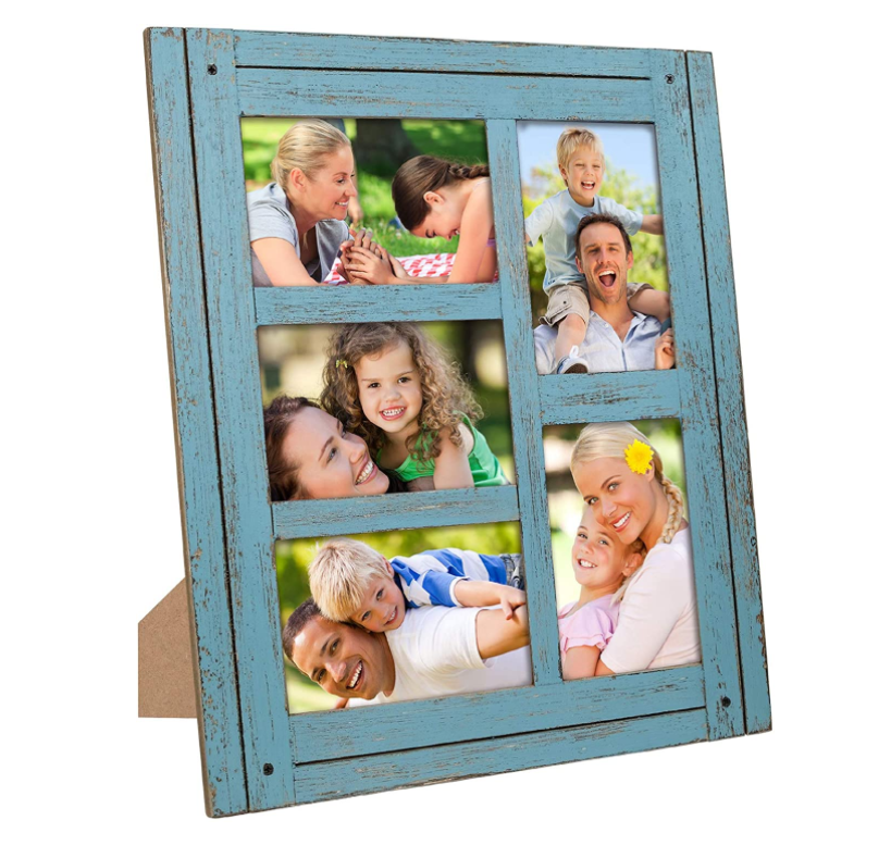 High Quality Rustic Wood Picture Frames Various Size Wall Tabletop Display Wood Sign for Home Decoration