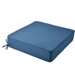 Home Dining Soft Blue Padding Chair Cushion Outdoor Waterproof Memory Foam Seat Pad